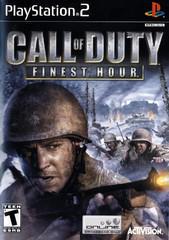 Call of Duty Finest Hour - Playstation 2 - Used w/ Box & Manual