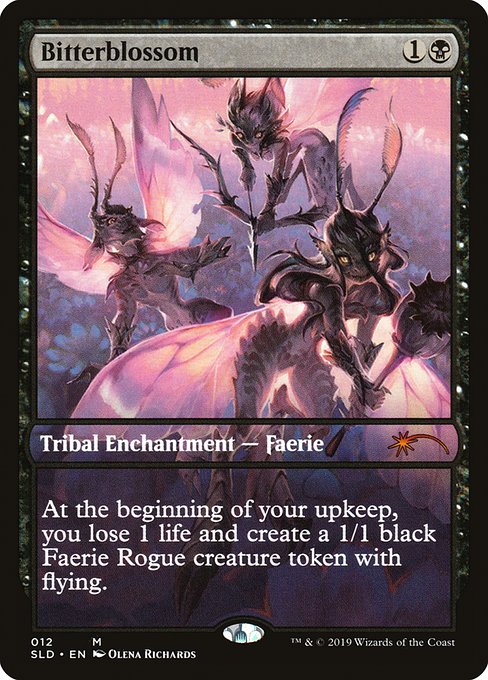 Bitterblossom (12) - FULL ART - Lightly Played / sld