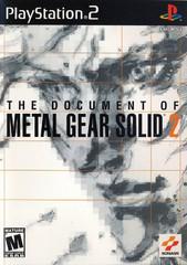 Document of Metal Gear Solid 2 - Playstation 2 - Used w/ Box & Manual