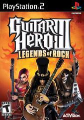 Guitar Hero III Legends of Rock - Playstation 2 - Used w/ Box & Manual