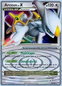 Arceus LV. X 94 - Heavily Played / PL4