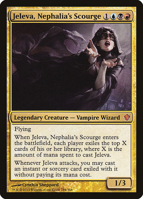 Jeleva, Nephalia's Scourge (194) - Moderately Played / c13