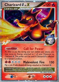 Charizard G Lv.X - Heavily Played / SV
