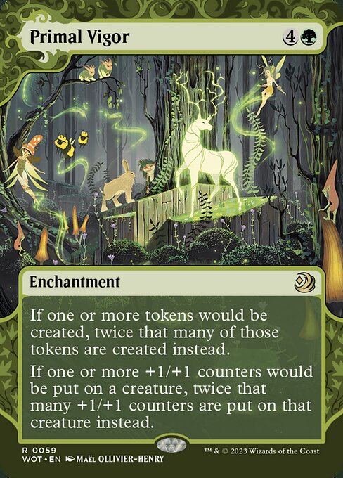 Primal Vigor (59) - BORDERLESS - Lightly Played / woe