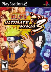 Naruto Ultimate Ninja 3 - Playstation 2 - Used w/ Box & Manual