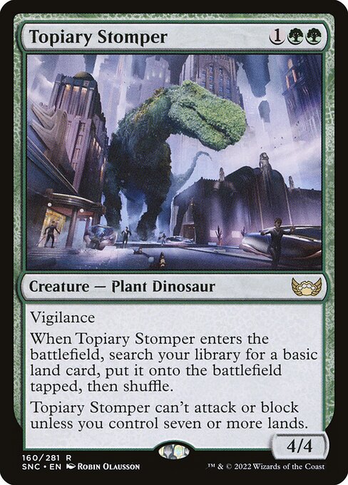Topiary Stomper (160) - Lightly Played / snc