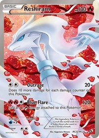 Reshiram (Full Art) - RC22/RC25 (Holofoil) - MP