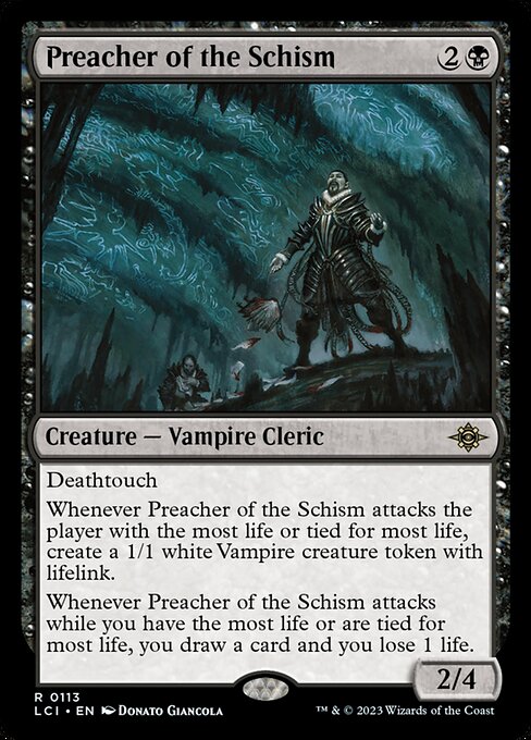 Preacher of the Schism (113) - Lightly Played / lci