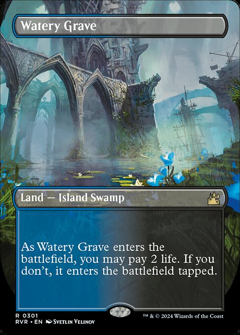 Watery Grave (301) - BORDERLESS - Lightly Played / rvr