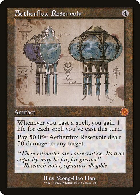 Aetherflux Reservoir (65) - Lightly Played / bro