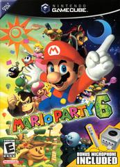 Mario Party 6 [Microphone Bundle] - Gamecube - Used w/ Box & Manual