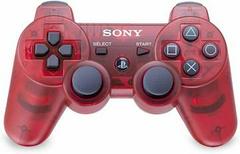 Dualshock 3 Controller Clear Red - Playstation 3 - Used