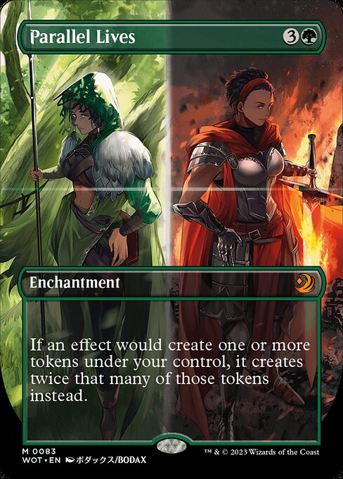 Parallel Lives (83) - BORDERLESS - FULL ART - Lightly Played / woe
