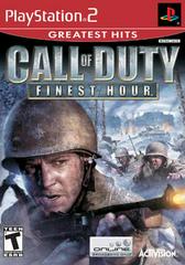 Call of Duty Finest Hour [Greatest Hits] - Playstation 2 - Used w/ Box & Manual
