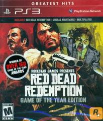 Red Dead Redemption: Game of the Year Edition [Greatest Hits] - Playstation 3 - Used w/ Box & Manual