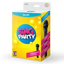 Sing Party [Microphone Bundle] - Wii U - Used w/ Box & Manual