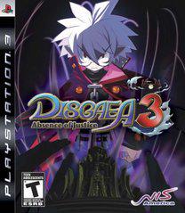 Disgaea 3 Absense of Justice - Playstation 3 - Used w/ Box & Manual