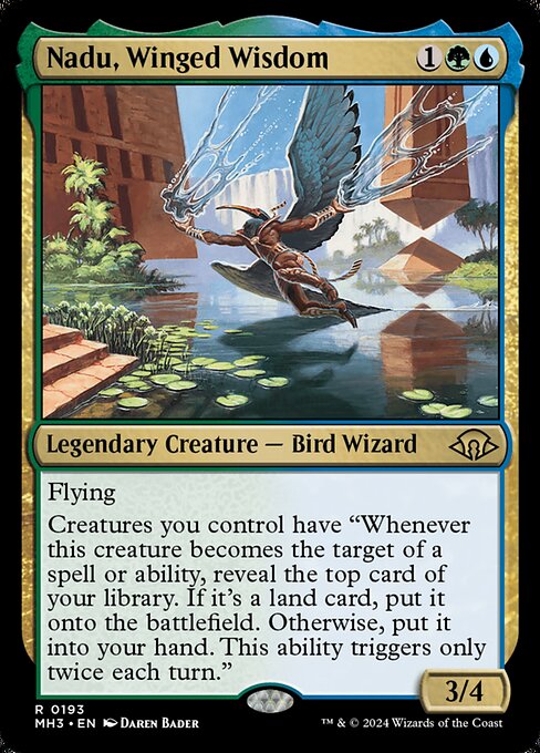 Nadu, Winged Wisdom (193) - Lightly Played / mh3