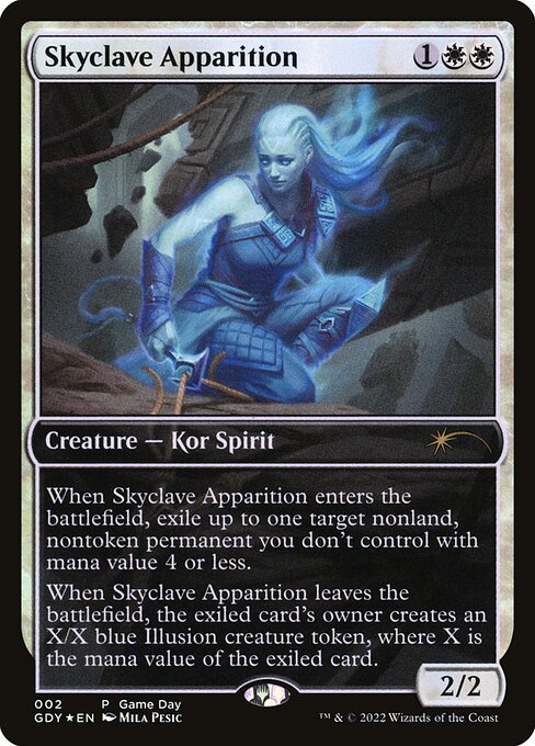Skyclave Apparition (2) - FULL ART - Foil Lightly Played / gdy