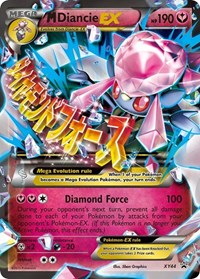 M Diancie EX - XY44 - Lightly Played / PR