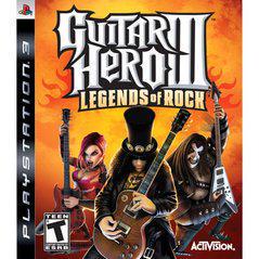 Guitar Hero III Legends of Rock - Playstation 3 - Used w/ Box & Manual
