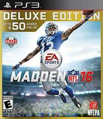 Madden NFL 16 [Deluxe Edition] - Playstation 3 - Sealed Brand New