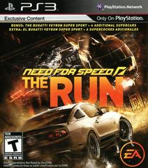 Need For Speed: The Run - Playstation 3 - Used w/ Box & Manual