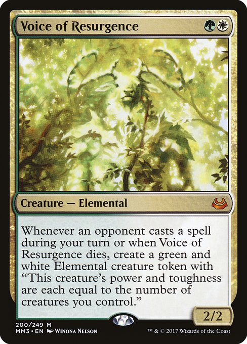 Voice of Resurgence (200) - Lightly Played / mm3