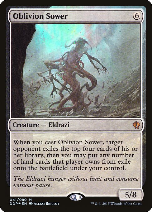 Oblivion Sower (41) - Foil Moderately Played / ddp