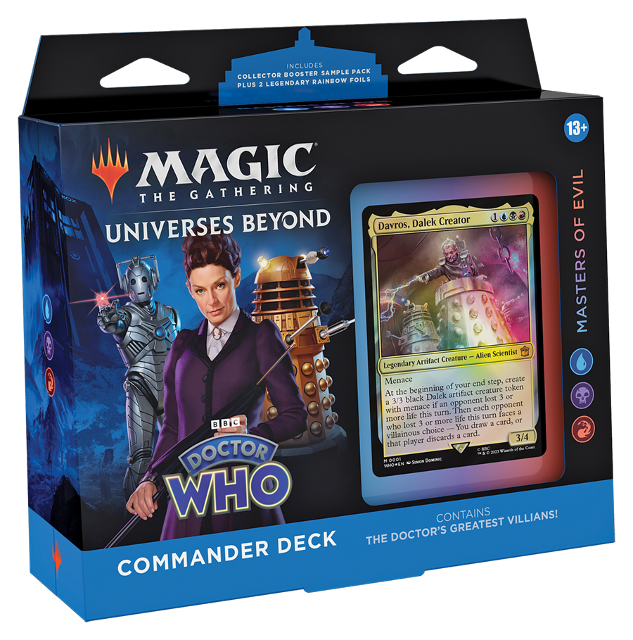 Doctor Who - Masters of Evil Commander Deck
