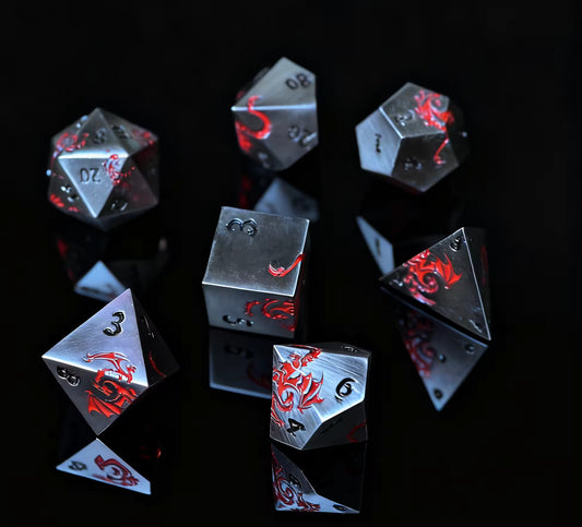 Draconic Red & Silver