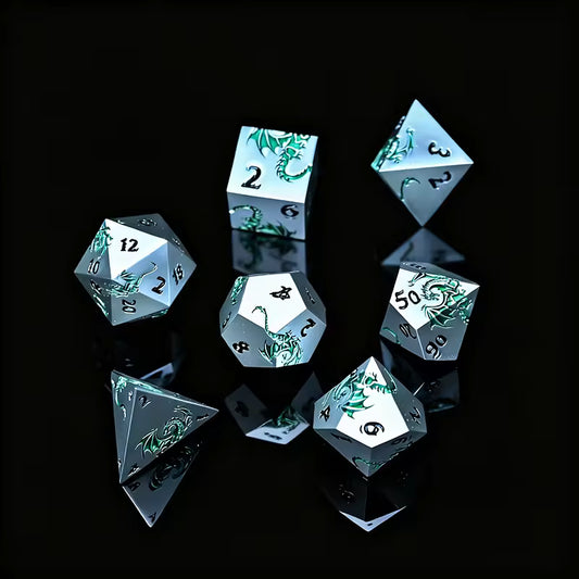 Draconic Green & White