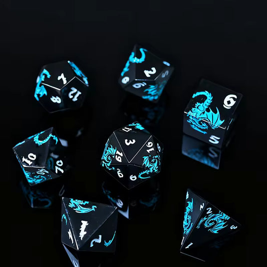 Draconic Blue & Black