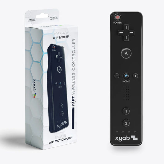Nintendo Wii/Wii UWireless Controller - Black (MOTION PLUS) - Wii -  Sealed Brand New