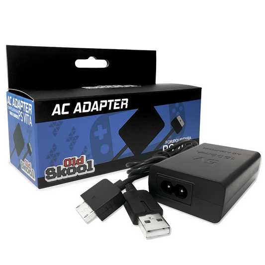 PS Vita AC Power Acapter - Old Skool - Sealed Brand New