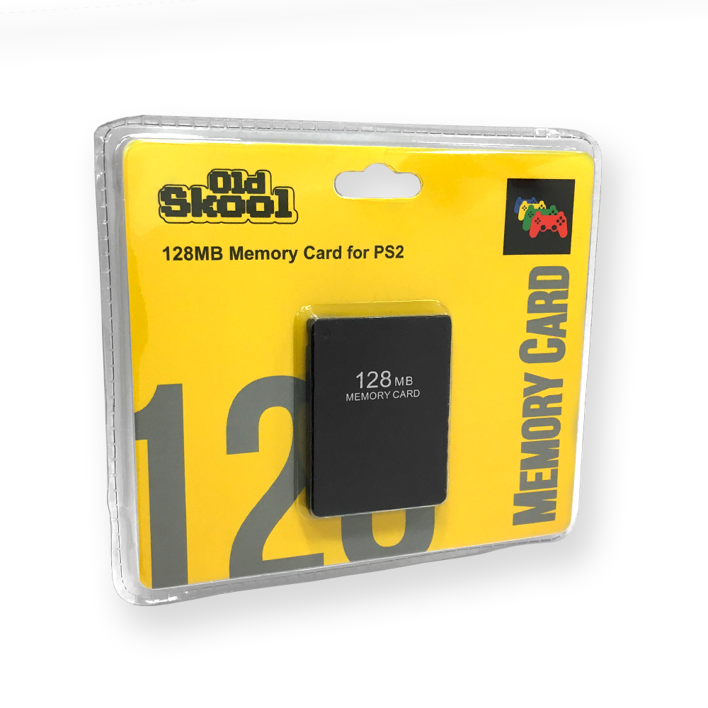 Old Skool 128MB Memory Card - for PlayStation 2