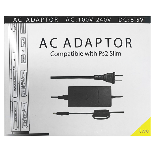 PS2 Slim AC Adaptor - Playstation 2 - Sealed Brand New