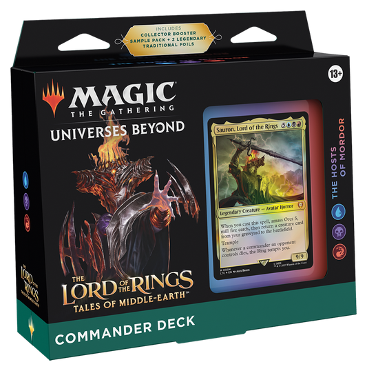 The Hosts of Mordor Commander Deck - The Lord of the Rings: Tales of Middle-earth