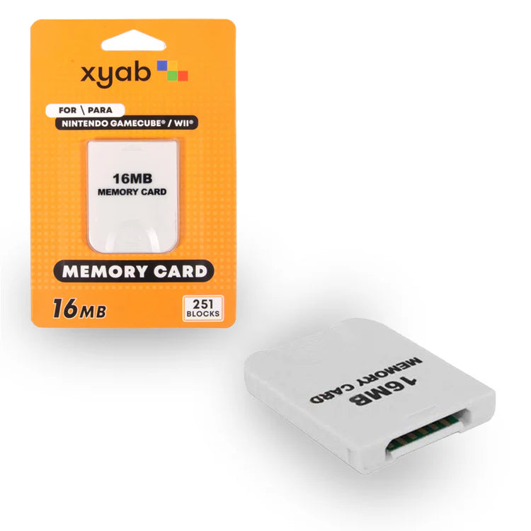 XYAB 16MB Memory Card - for Gamecube & Wii