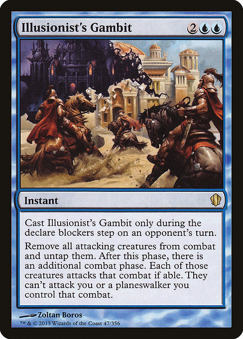Illusionist's Gambit (47) - Moderately Played / c13