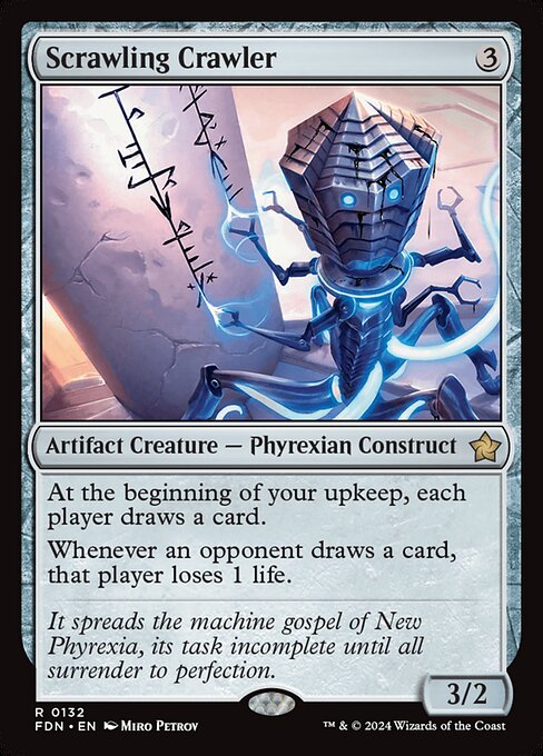 Scrawling Crawler (132) - Lightly Played / fdn