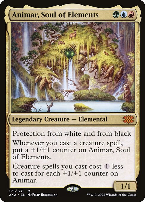 Animar, Soul of Elements (171) - Lightly Played / 2x2
