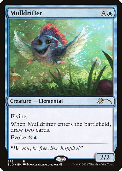Mulldrifter (373) - Foil Lightly Played / sld