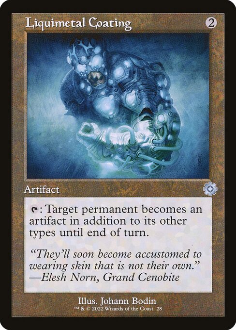 Liquimetal Coating (28) - Lightly Played / bro