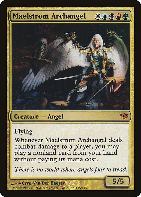 Maelstrom Archangel (115) - Moderately Played / con