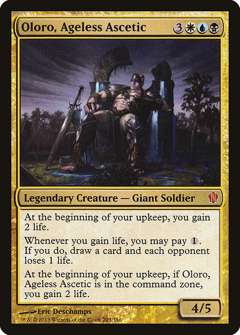 Oloro, Ageless Ascetic (203) - Lightly Played / c13