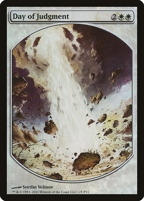 Day of Judgment (1) - FULL ART - Foil Damaged / p11