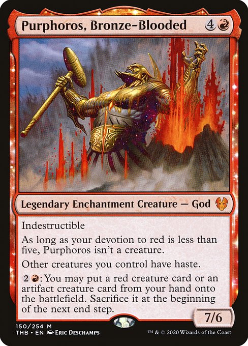 Purphoros, Bronze-Blooded (150) (Foil) - LP