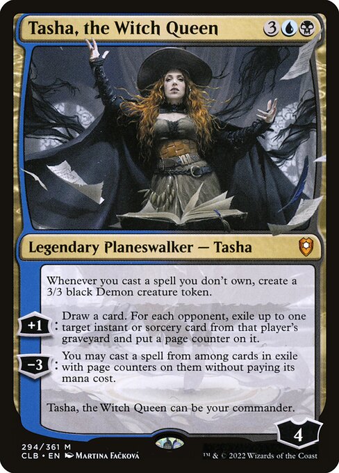 Tasha, the Witch Queen (294) - Moderately Played / clb
