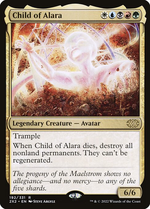Child of Alara (192) - Lightly Played / 2x2